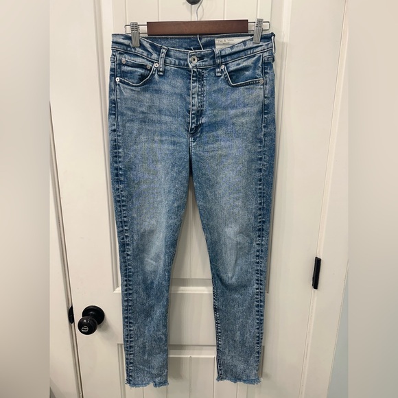 Rag & Bone Nina High-Rise Skinny Jeans, Size 28, Excellent Condition - Picture 2 of 9